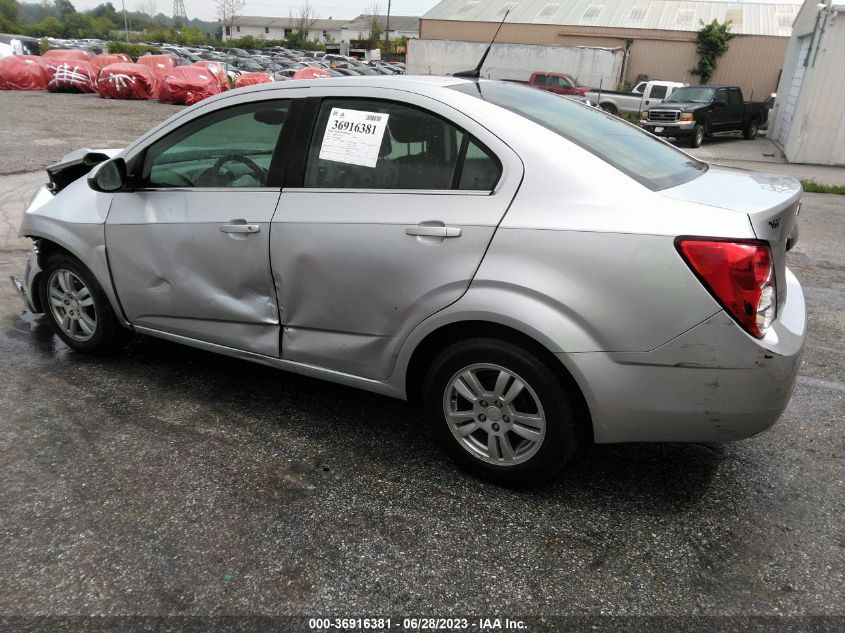 2013 CHEVROLET SONIC LT - 1G1JC5SH5D4252801