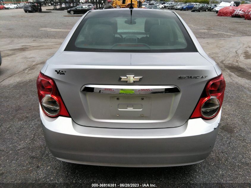 2013 CHEVROLET SONIC LT - 1G1JC5SH5D4252801