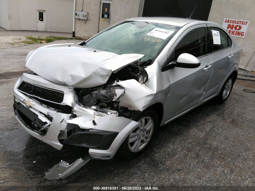 2013 CHEVROLET SONIC LT - 1G1JC5SH5D4252801