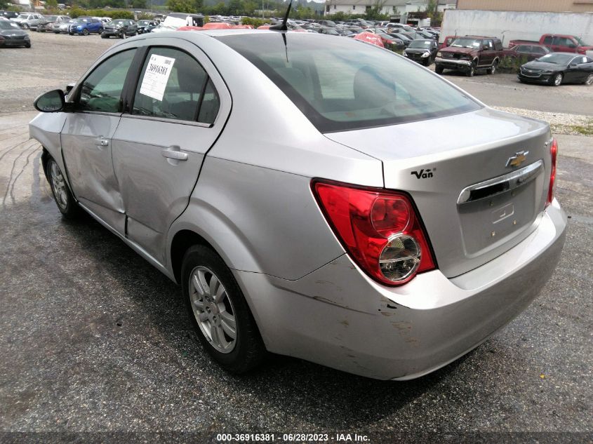 2013 CHEVROLET SONIC LT - 1G1JC5SH5D4252801