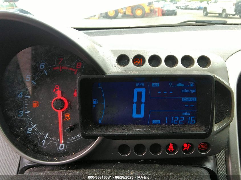 2013 CHEVROLET SONIC LT - 1G1JC5SH5D4252801