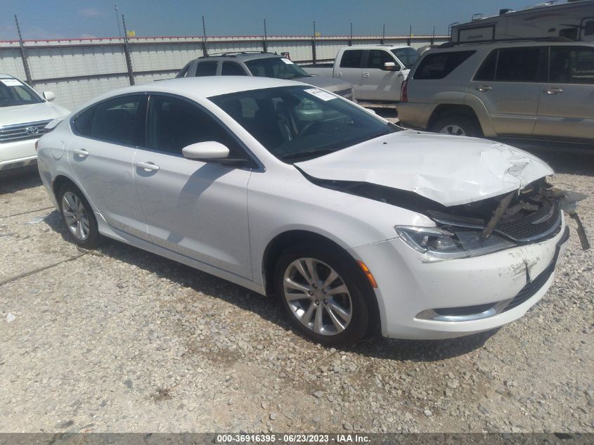 2015 CHRYSLER 200 LIMITED - 1C3CCCAB7FN502090