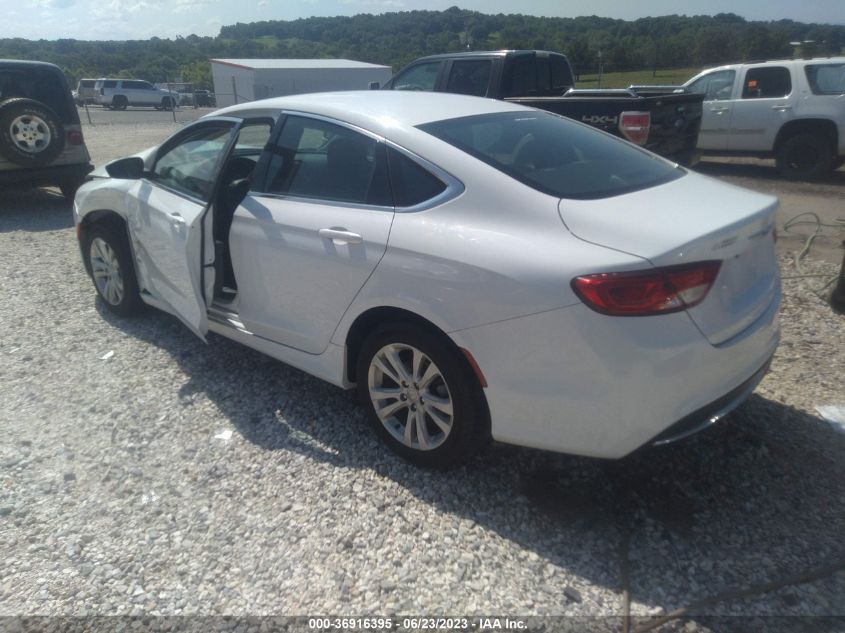 2015 CHRYSLER 200 LIMITED - 1C3CCCAB7FN502090