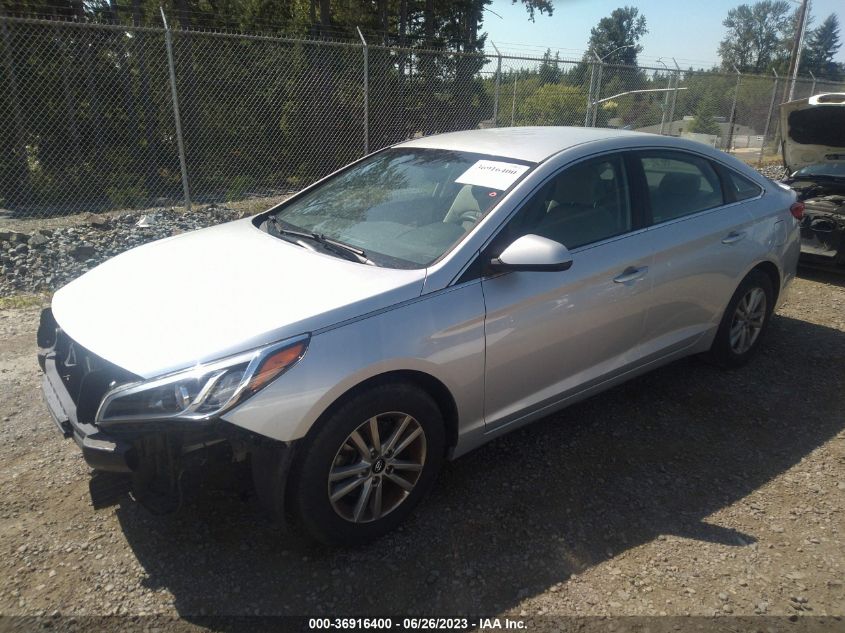 2016 HYUNDAI SONATA 2.4L SE - 5NPE24AFXGH320627