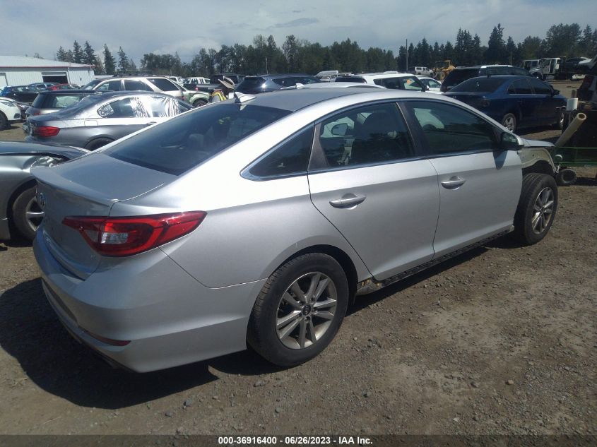 2016 HYUNDAI SONATA 2.4L SE - 5NPE24AFXGH320627