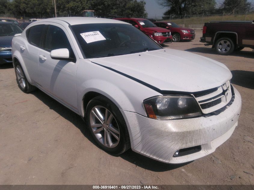 2014 DODGE AVENGER SXT - 1C3CDZCB1EN156145