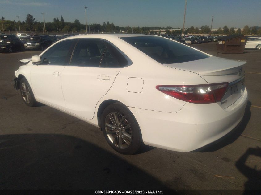 2016 TOYOTA CAMRY XLE/SE/LE/XSE - 4T1BF1FK0GU530764