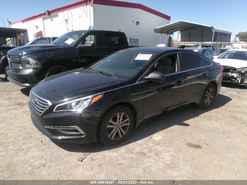 2015 HYUNDAI SONATA 2.4L SE - 5NPE24AF6FH251546