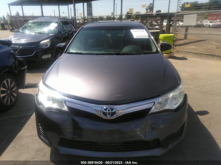 2014 TOYOTA CAMRY HYBRID LE/XLE/SE LIMITED EDITION - 4T1BD1FK4EU103297