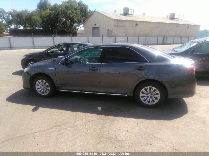 2014 TOYOTA CAMRY HYBRID LE/XLE/SE LIMITED EDITION - 4T1BD1FK4EU103297