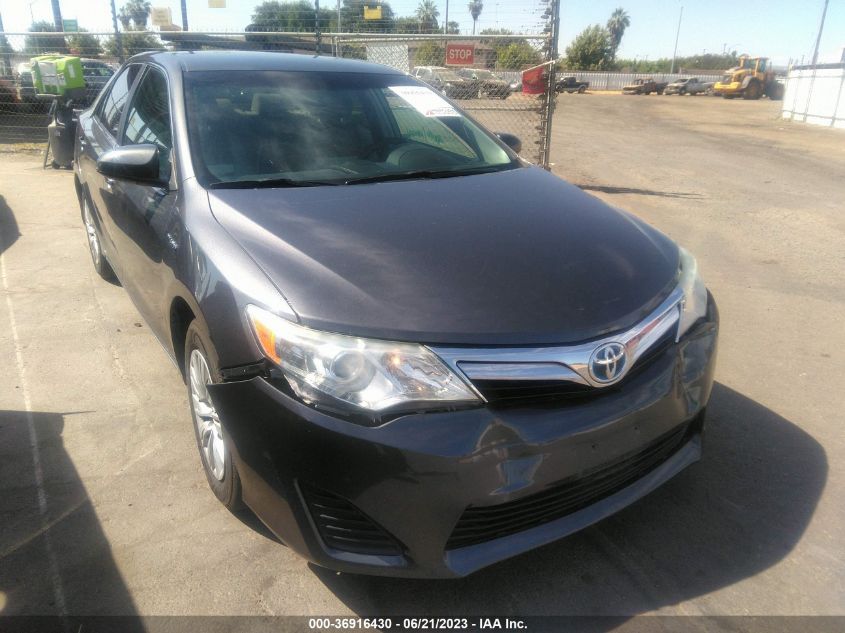 2014 TOYOTA CAMRY HYBRID LE/XLE/SE LIMITED EDITION - 4T1BD1FK4EU103297