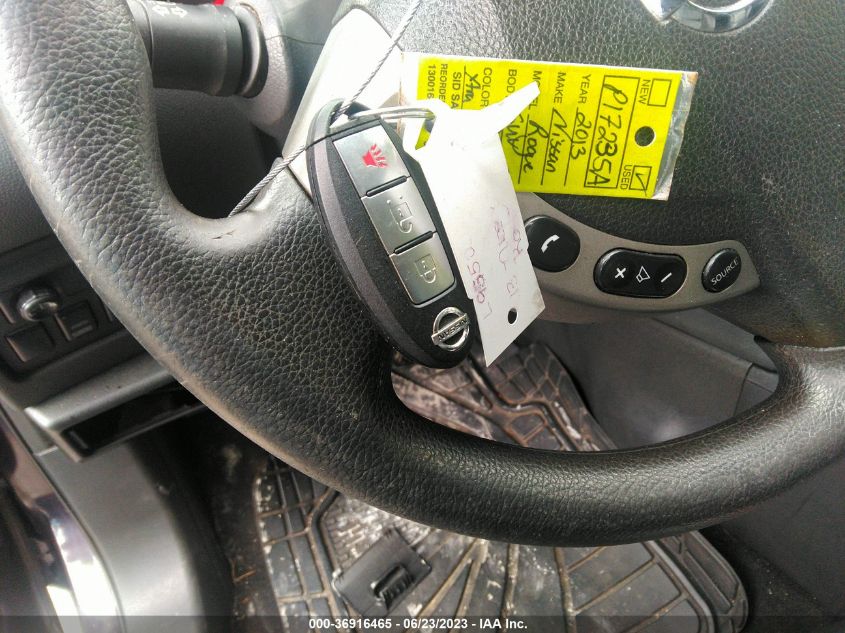 2013 NISSAN ROGUE SV - JN8AS5MV7DW114067