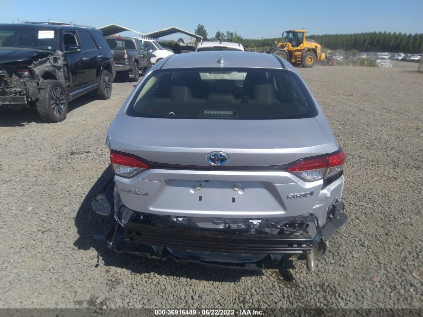 2022 TOYOTA COROLLA HYBRID LE - JTDEAMDE3N3006963