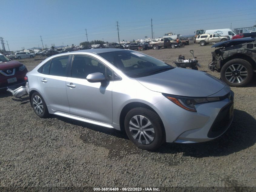 2022 TOYOTA COROLLA HYBRID LE - JTDEAMDE3N3006963