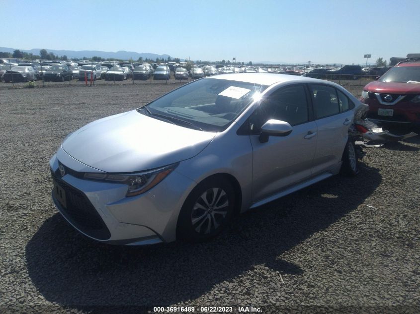 2022 TOYOTA COROLLA HYBRID LE - JTDEAMDE3N3006963