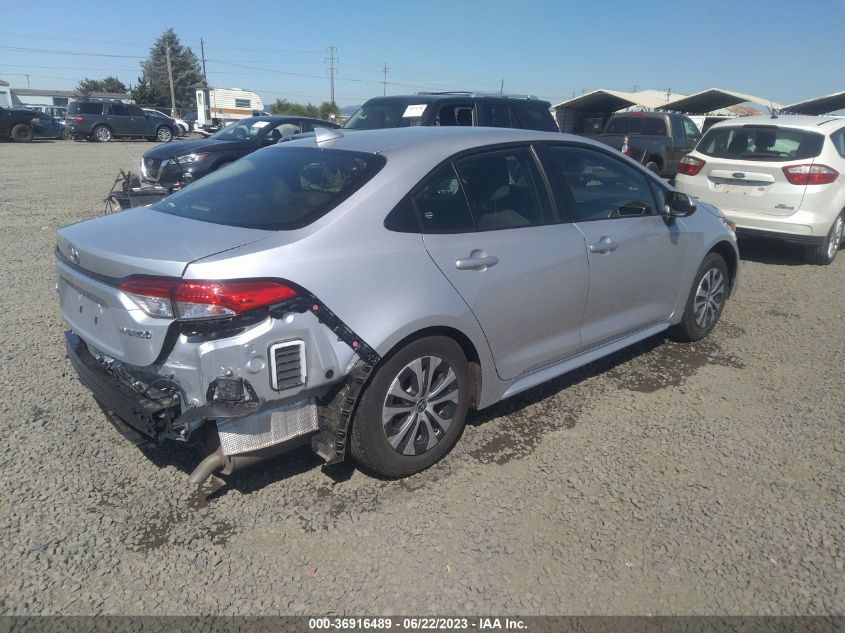 2022 TOYOTA COROLLA HYBRID LE - JTDEAMDE3N3006963