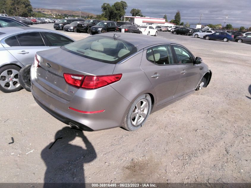 2015 KIA OPTIMA LX - 5XXGM4A75FG482865