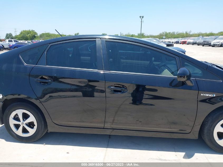 2014 TOYOTA PRIUS FOUR/FIVE/THREE/ONE/TWO - JTDKN3DU6E0369428