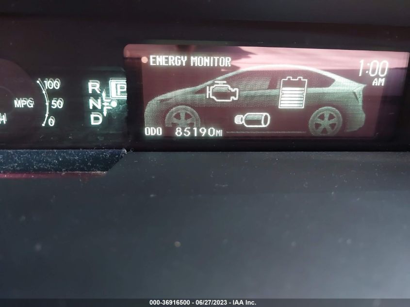 2014 TOYOTA PRIUS FOUR/FIVE/THREE/ONE/TWO - JTDKN3DU6E0369428