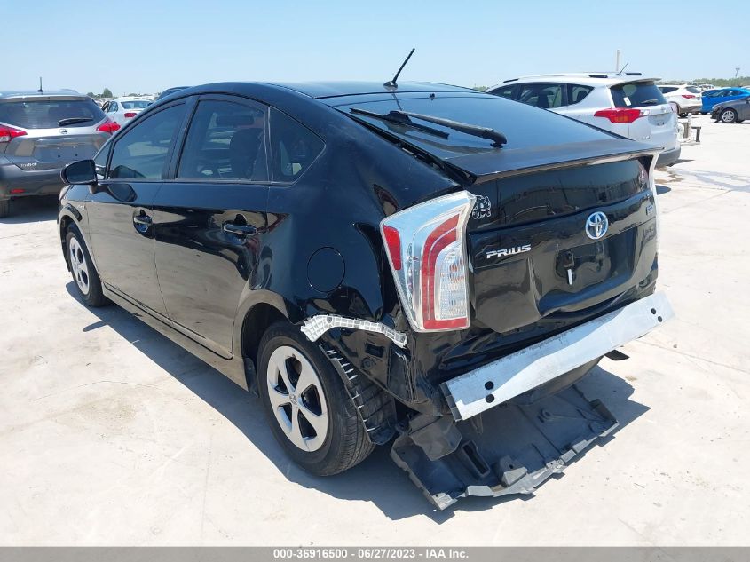 2014 TOYOTA PRIUS FOUR/FIVE/THREE/ONE/TWO - JTDKN3DU6E0369428