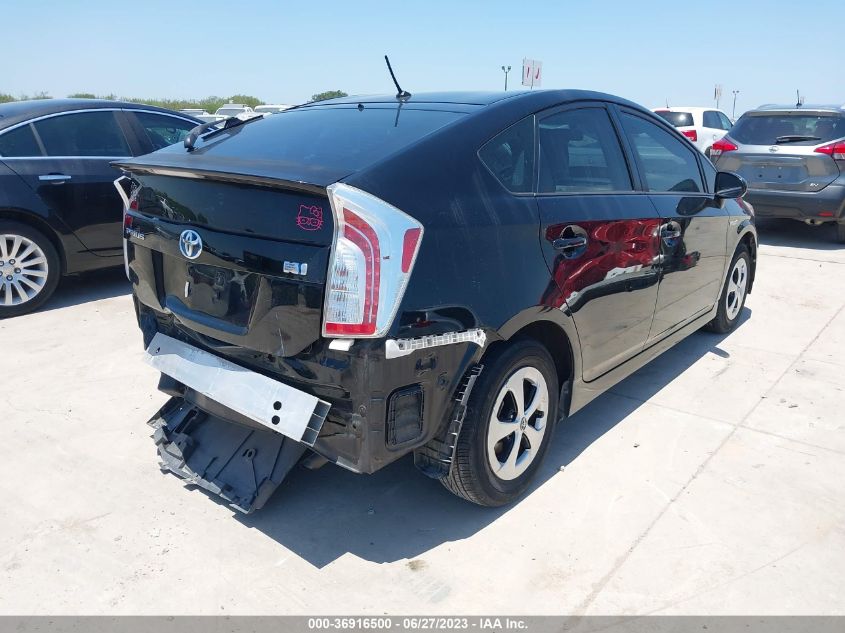 2014 TOYOTA PRIUS FOUR/FIVE/THREE/ONE/TWO - JTDKN3DU6E0369428