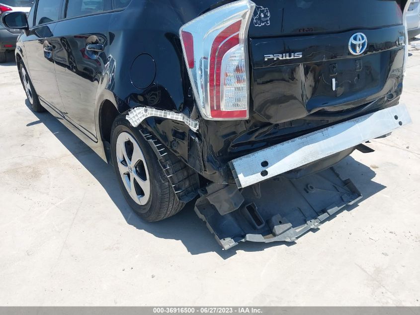 2014 TOYOTA PRIUS FOUR/FIVE/THREE/ONE/TWO - JTDKN3DU6E0369428