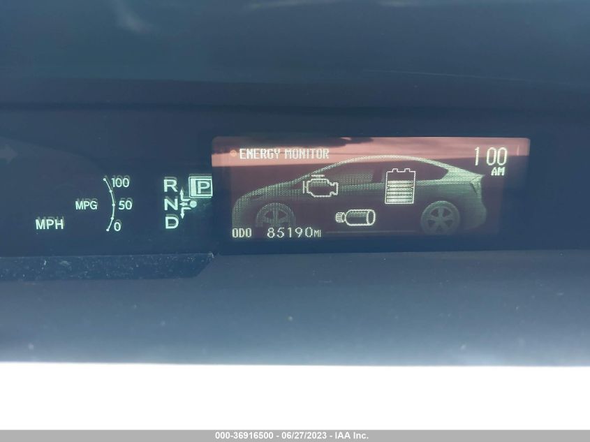 2014 TOYOTA PRIUS FOUR/FIVE/THREE/ONE/TWO - JTDKN3DU6E0369428