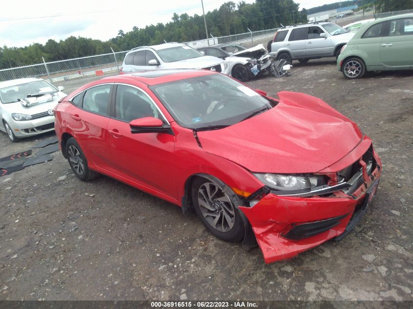 2017 HONDA CIVIC SEDAN EX - 2HGFC2F79HH577202