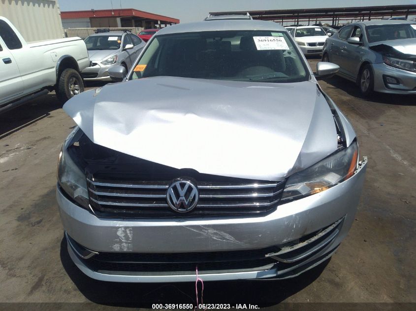 2014 VOLKSWAGEN PASSAT WOLFSBURG ED - 1VWAT7A37EC076797