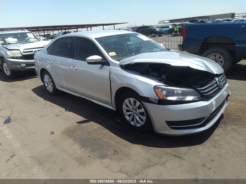 2014 VOLKSWAGEN PASSAT WOLFSBURG ED - 1VWAT7A37EC076797