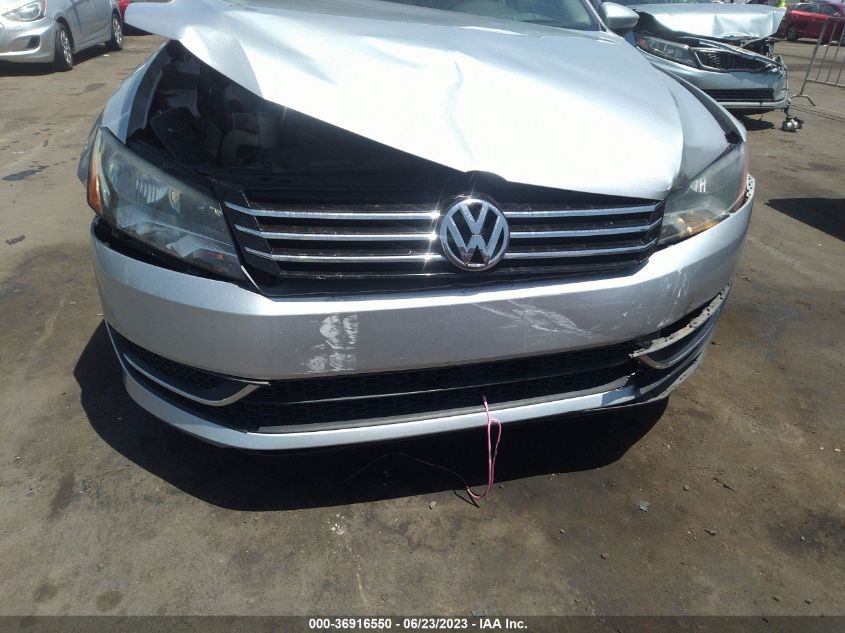 2014 VOLKSWAGEN PASSAT WOLFSBURG ED - 1VWAT7A37EC076797