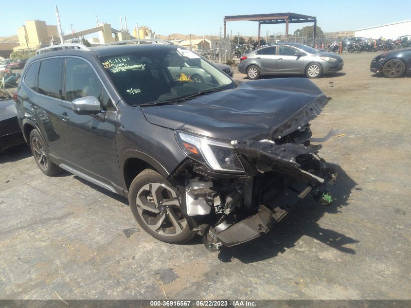 2022 SUBARU FORESTER TOURING - JF2SKARC7NH507252