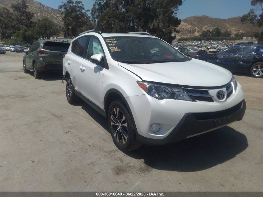 2015 TOYOTA RAV4 LIMITED - 2T3YFREV1FW227132