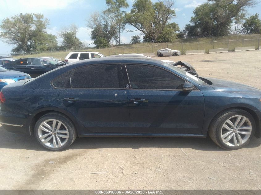 2019 VOLKSWAGEN PASSAT WOLFSBURG - 1VWLA7A3XKC013221