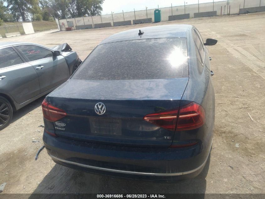 2019 VOLKSWAGEN PASSAT WOLFSBURG - 1VWLA7A3XKC013221