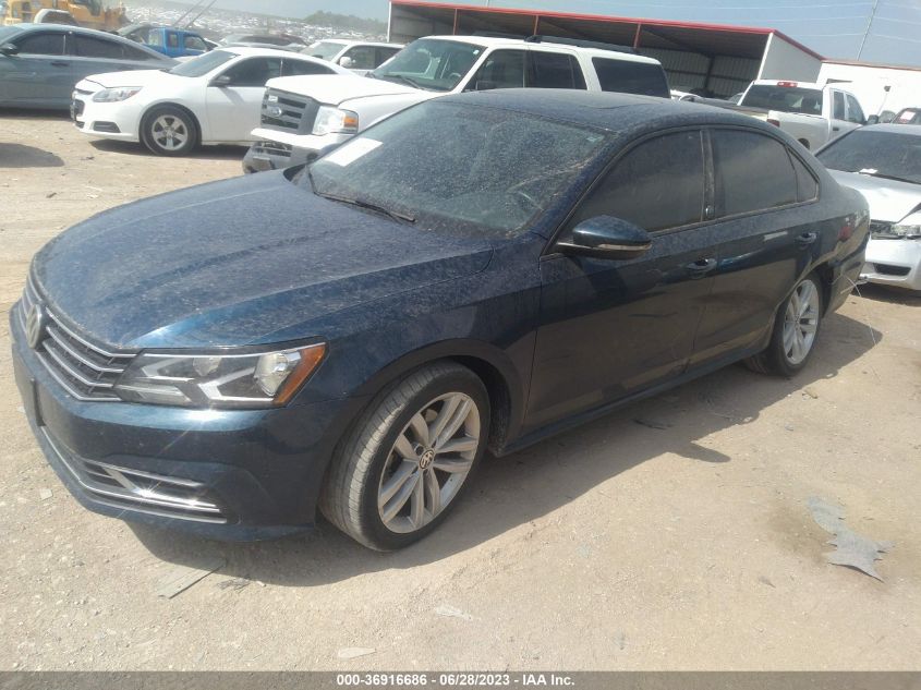 2019 VOLKSWAGEN PASSAT WOLFSBURG - 1VWLA7A3XKC013221