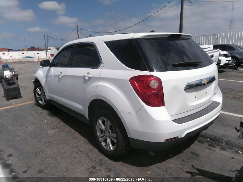 2013 CHEVROLET EQUINOX LS - 2GNALBEK4D6392096