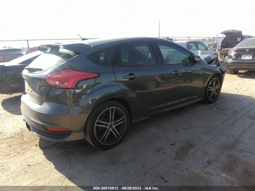 VIN 1FADP3L98JL286565 2018 FORD FOCUS ST