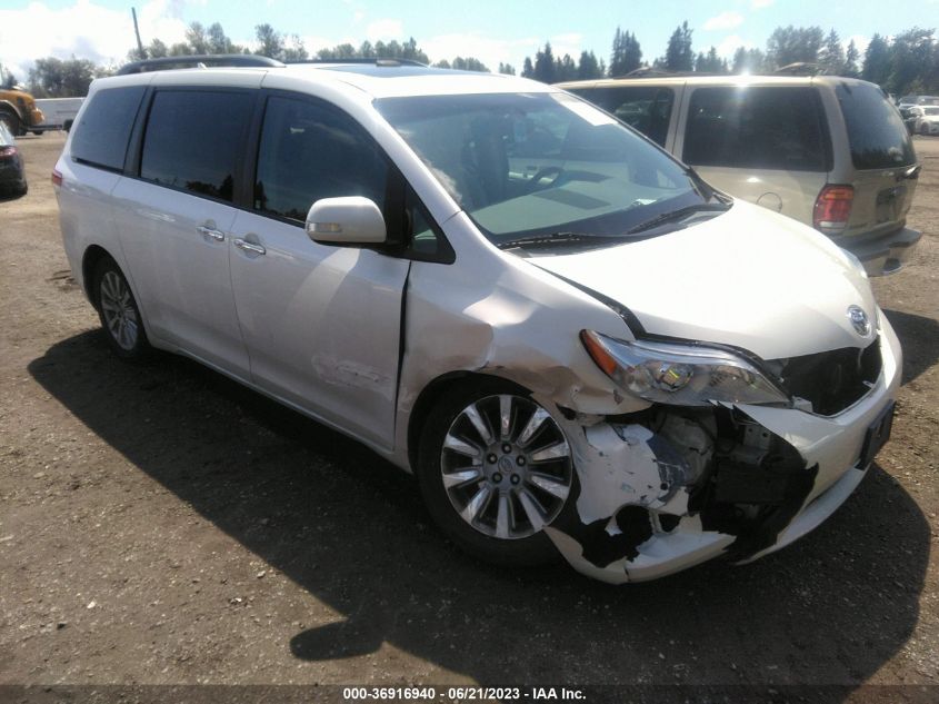 2014 TOYOTA SIENNA LTD/XLE - 5TDDK3DC7ES076935