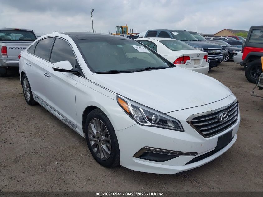 2015 HYUNDAI SONATA 2.4L LIMITED - 5NPE34AF1FH092691