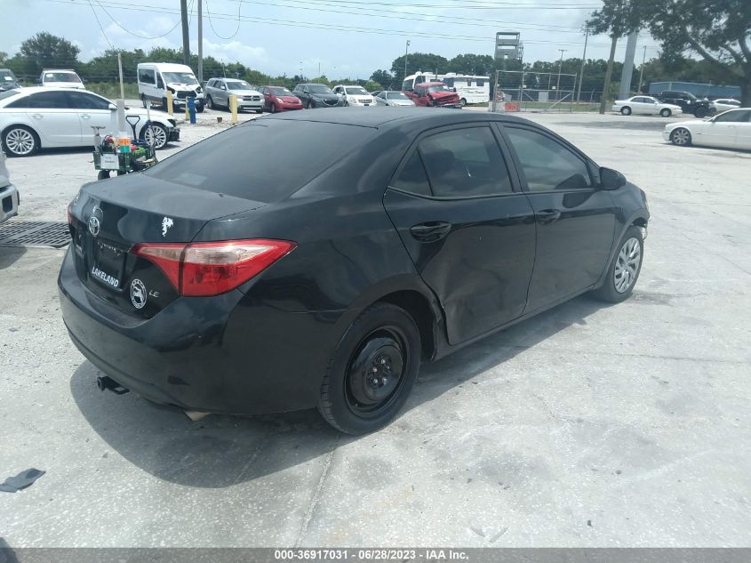 2017 TOYOTA COROLLA L/LE/XLE/SE - 2T1BURHE3HC850952