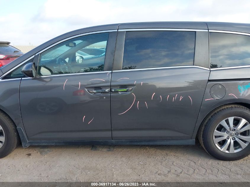 2015 HONDA ODYSSEY EX-L - 5FNRL5H69FB094586