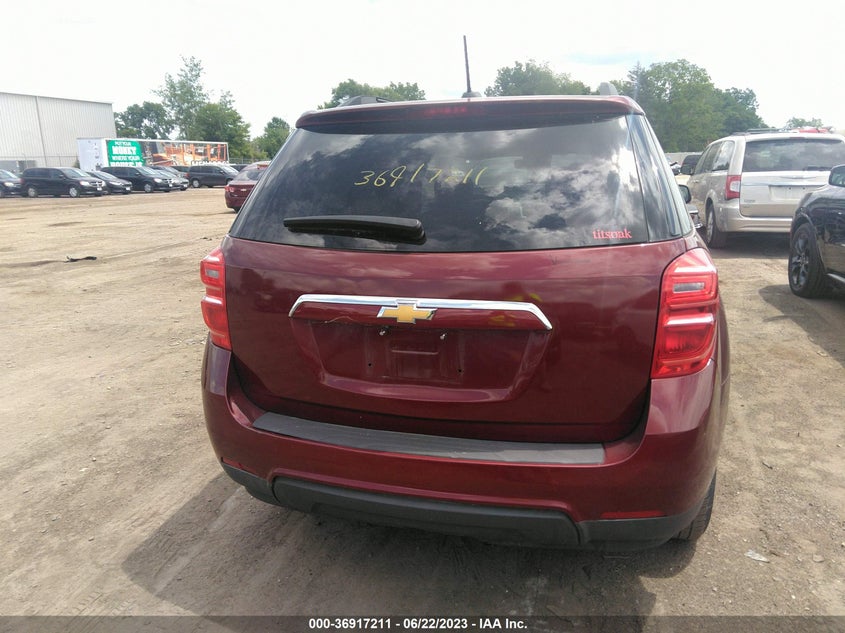 VIN 2GNALCEK1H1583838 2017 CHEVROLET EQUINOX LT