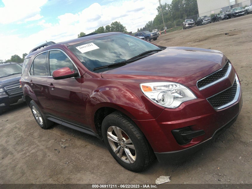 VIN 2GNALCEK1H1583838 2017 CHEVROLET EQUINOX LT