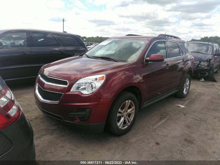 VIN 2GNALCEK1H1583838 2017 CHEVROLET EQUINOX LT