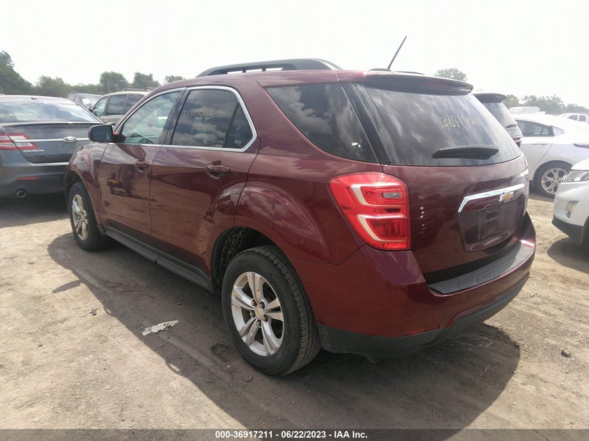 VIN 2GNALCEK1H1583838 2017 CHEVROLET EQUINOX LT