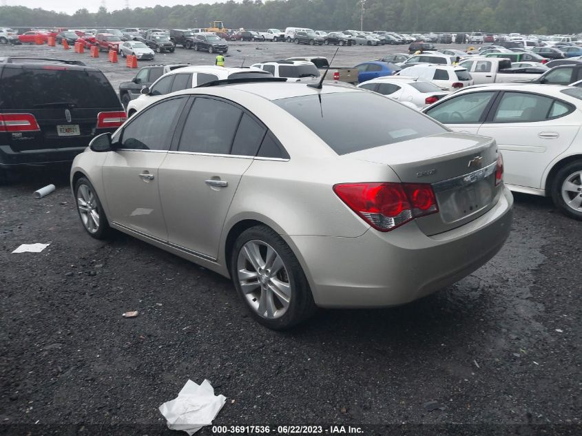 2013 CHEVROLET CRUZE LTZ - 1G1PG5SB0D7151464
