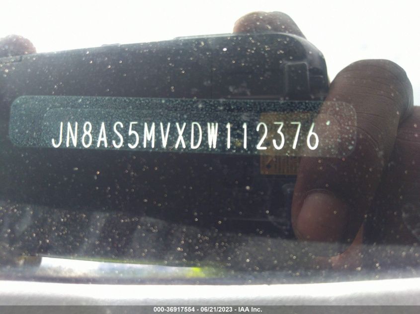 2013 NISSAN ROGUE SL - JN8AS5MVXDW112376