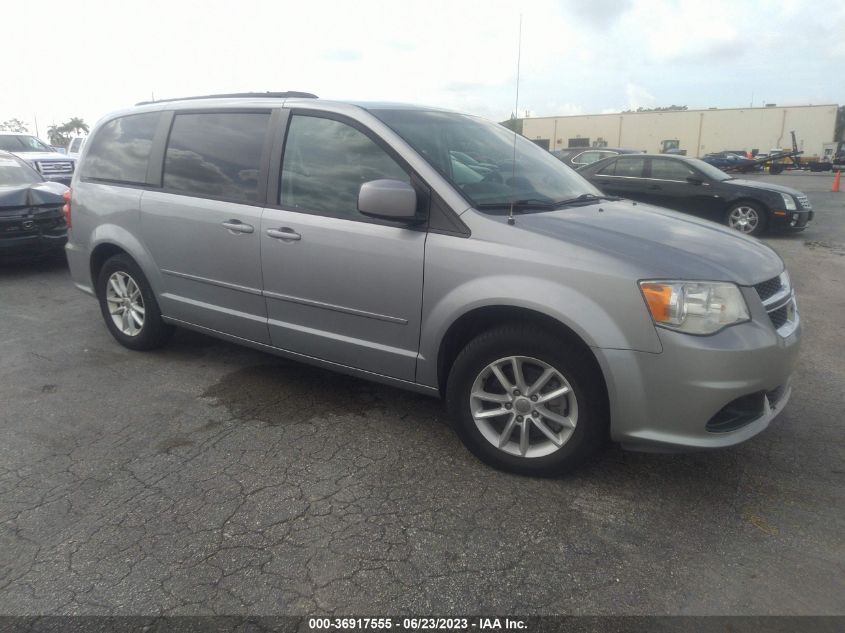 2016 DODGE GRAND CARAVAN SXT - 2C4RDGCG2GR373294