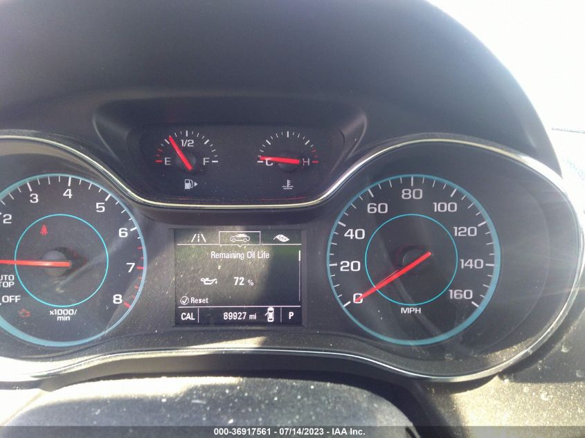 2016 CHEVROLET CRUZE LT - 1G1BE5SM4G7264713